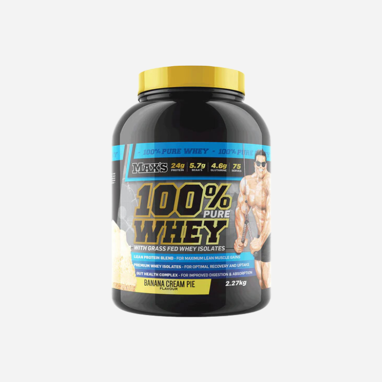100% Whey 2.27kg by Max's