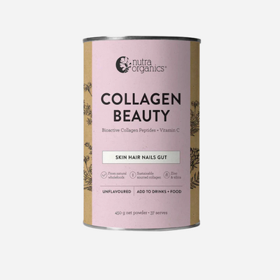 Collagen Beauty 2X450g by Nutra Organics Twin Pack