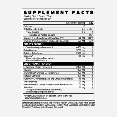 Ghost Legend V.4 30 Serves by Ghost Lifestyle