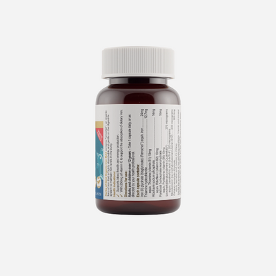 Organic Iron Max 30 Capsules by Herbs of Gold