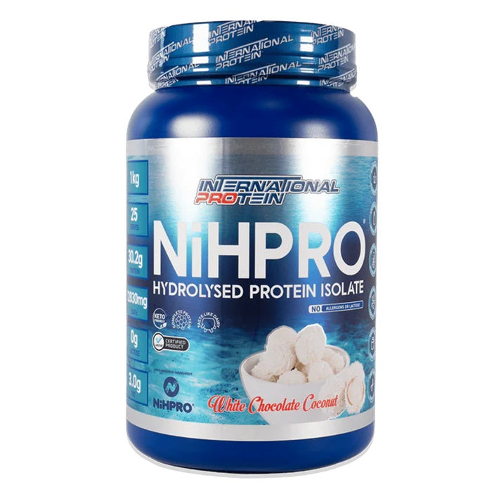 NiHPRO Dairy Free Hydrolysed Isolate 25 Serves by International Protein