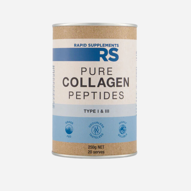 Pure Collagen Peptides 250g by Rapid Supplements