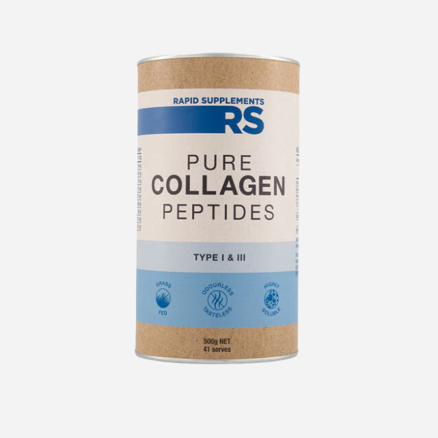 Pure Collagen Peptides 500g by Rapid Supplements