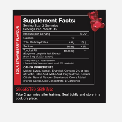 Testie Chews 45 Serves by Swoleys