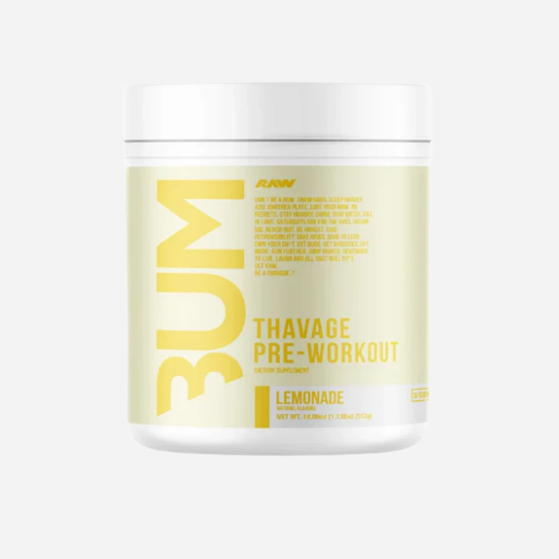 CBUM Thavage Pre Workout 40/20 Serves by Raw Nutrition