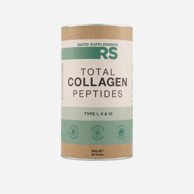 Total Collagen Peptides 500g by Rapid Supplements