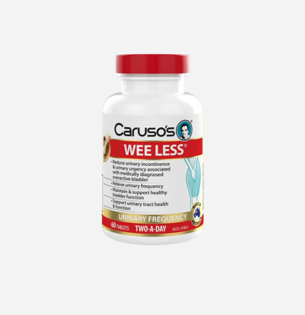 Wee Less 60 Tablets by Caruso's Natural Health