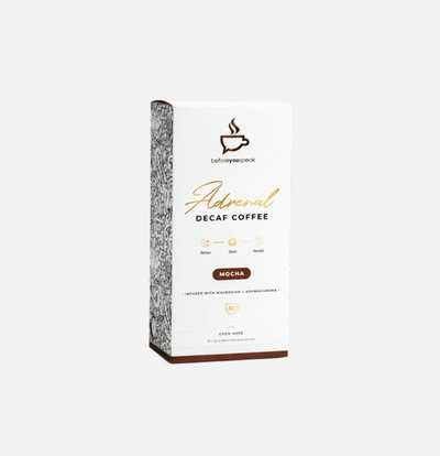Adrenal Decaf Coffee 30 Serves by Before You Speak