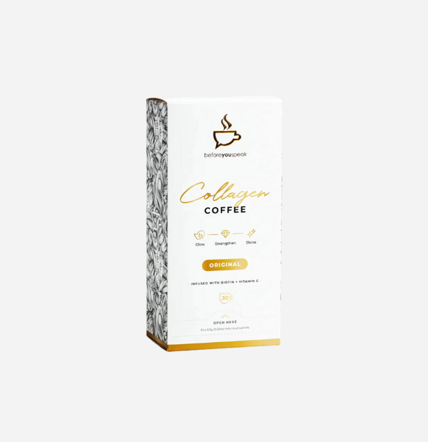 Collagen Coffee 30 Serves by Before You Speak
