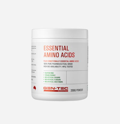 Essential Amino Acids 200g by Gen-Tec