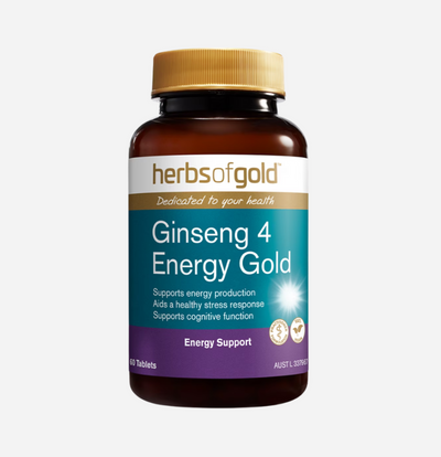 Ginseng 4 Energy 60 Tablets by Herbs of Gold
