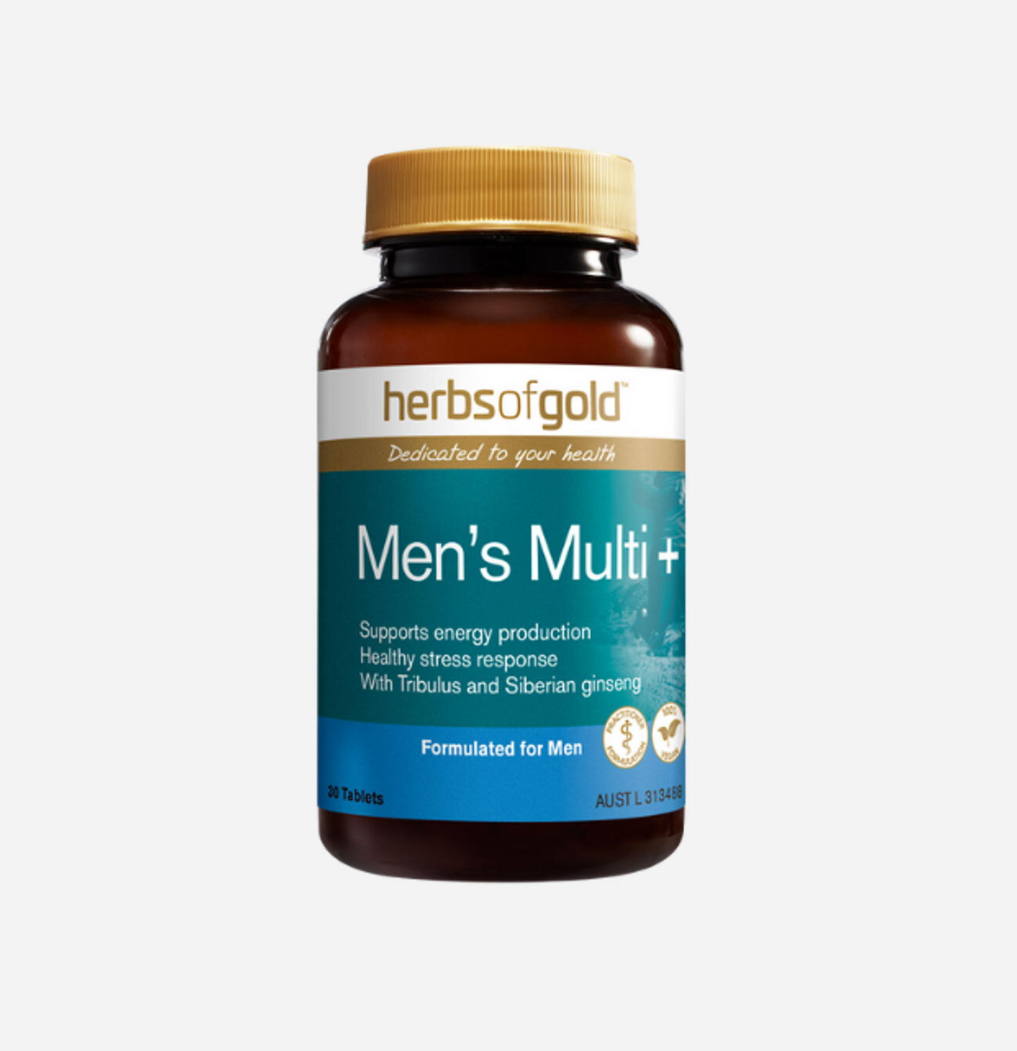 Men’s Multi 30 Tablets by Herbs of Gold