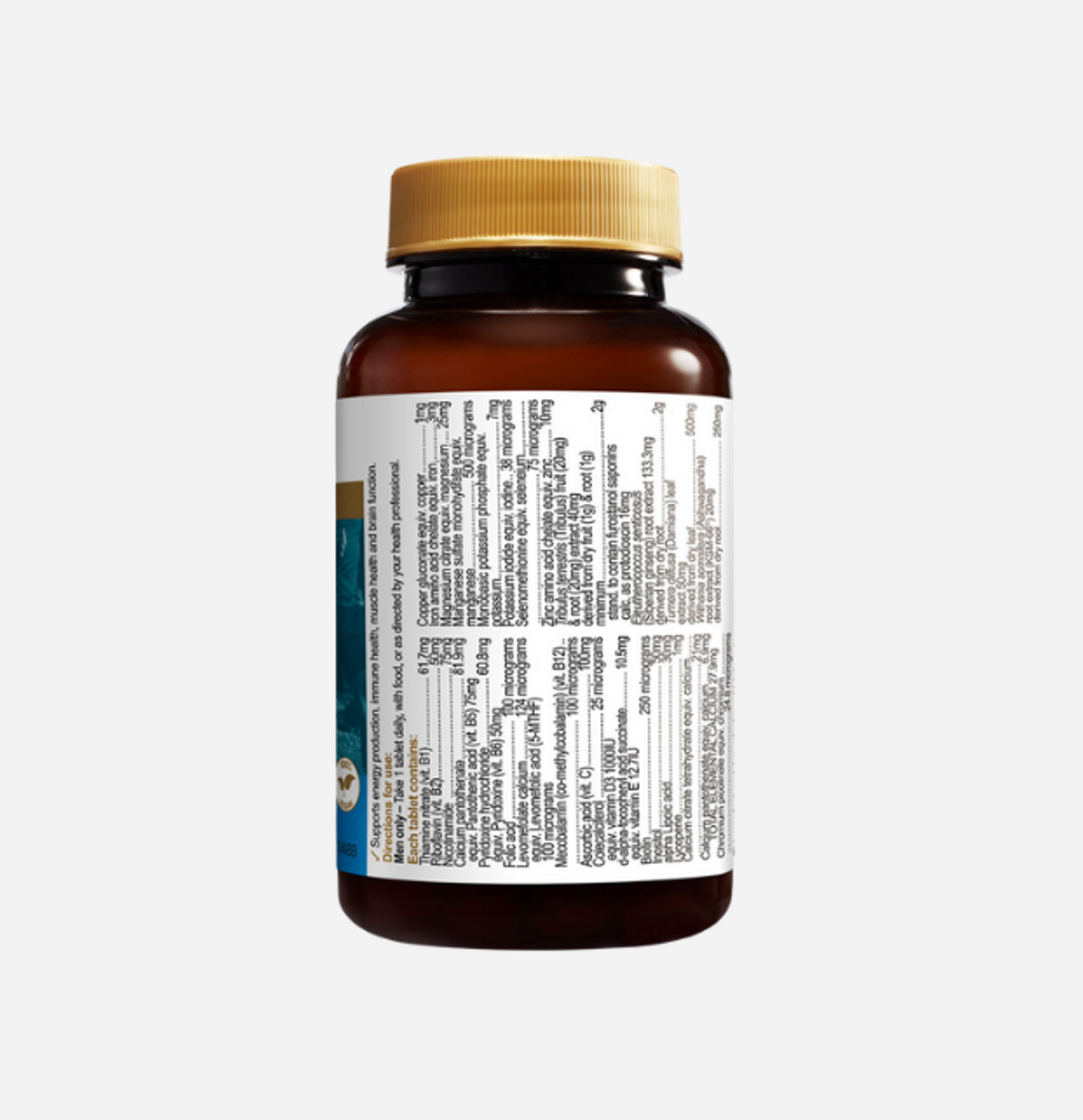 Men’s Multi 60 Tablets by Herbs of Gold