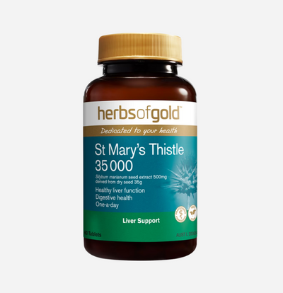 St Mary’s Thistle 35,000 60 Tablets by Herbs of Gold