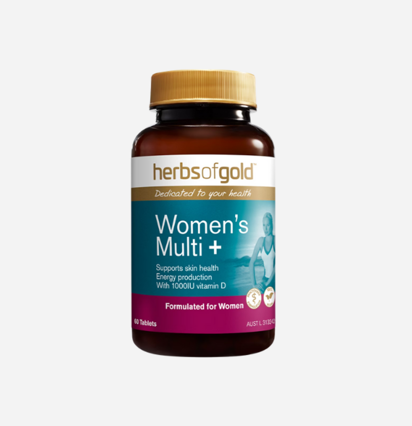 Women’s Multi 60 Tablets by Herbs of Gold