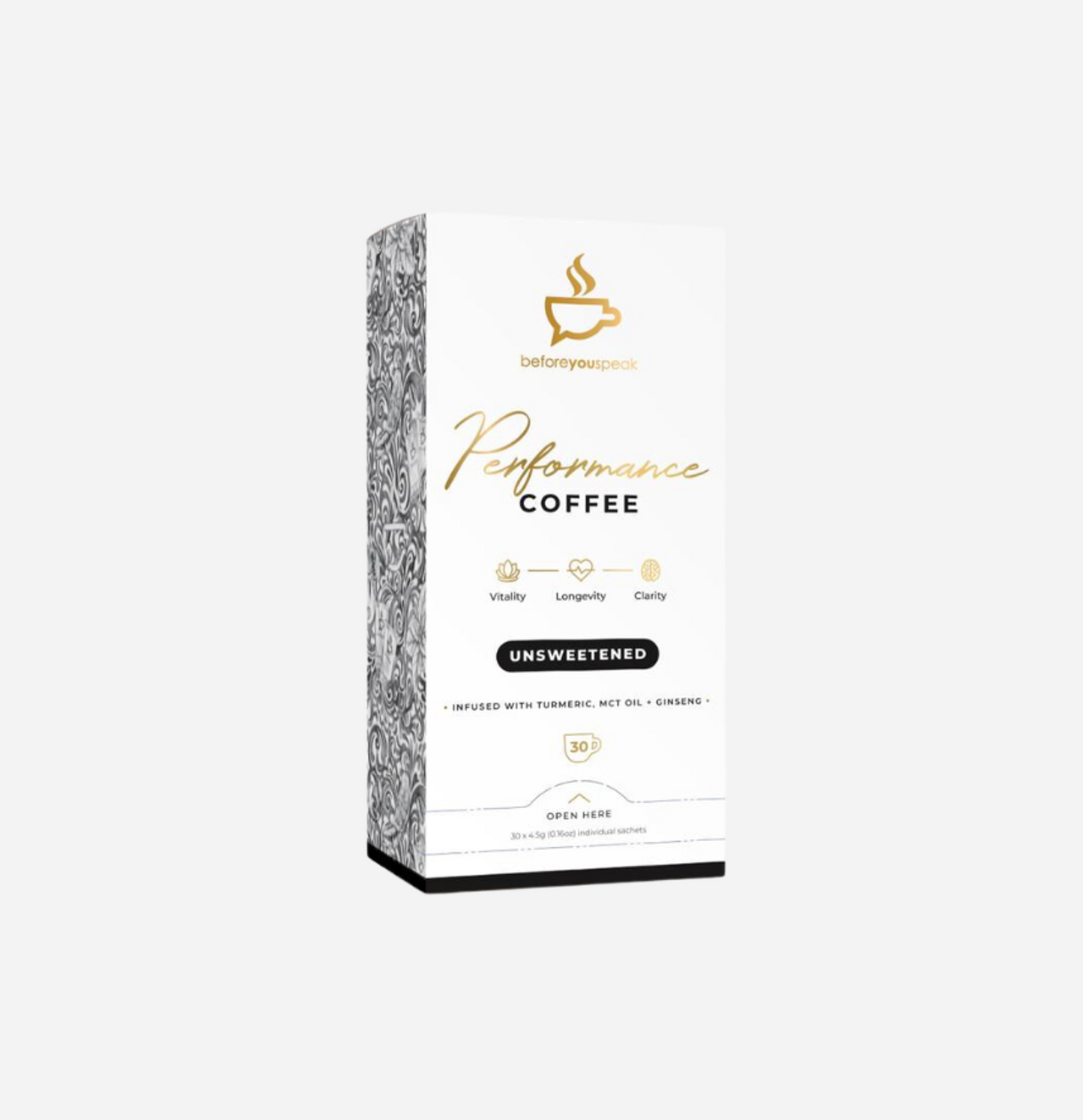 Performance Coffee 30 Serves by Before You Speak