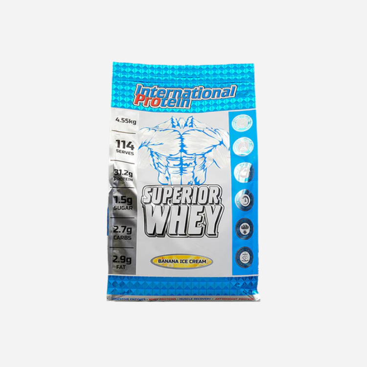 Superior Whey 4.55kg by International Protein