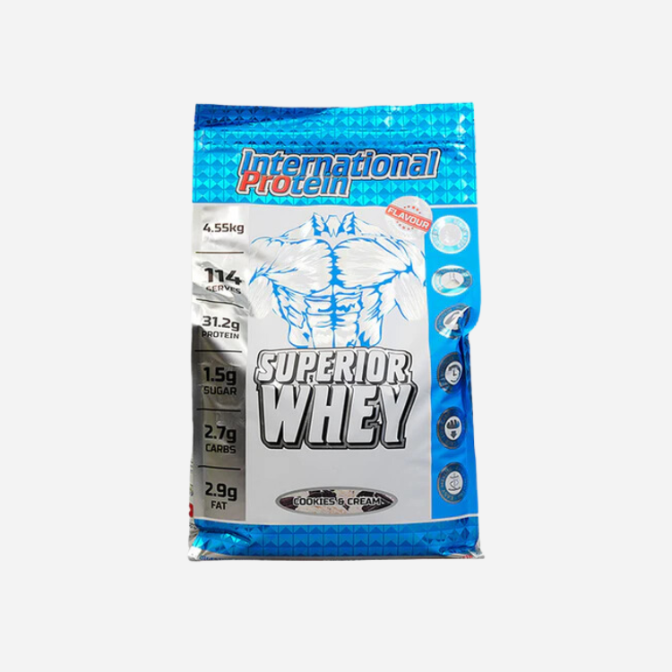 Superior Whey 4.55kg by International Protein