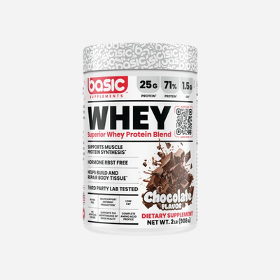 Whey Protein Blend 2lb by Basic Supplements