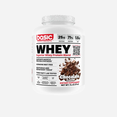 Whey Protein Blend 5lb by Basic Supplements