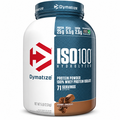 Dymatize ISO 100 5lb Gourmet Chocolate Protein Powder