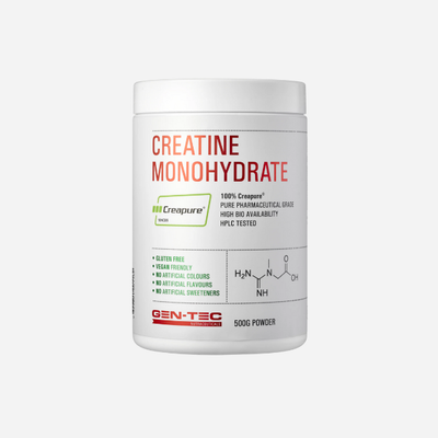 Creapure Creatine Monohydrate 500g by Gen-Tec