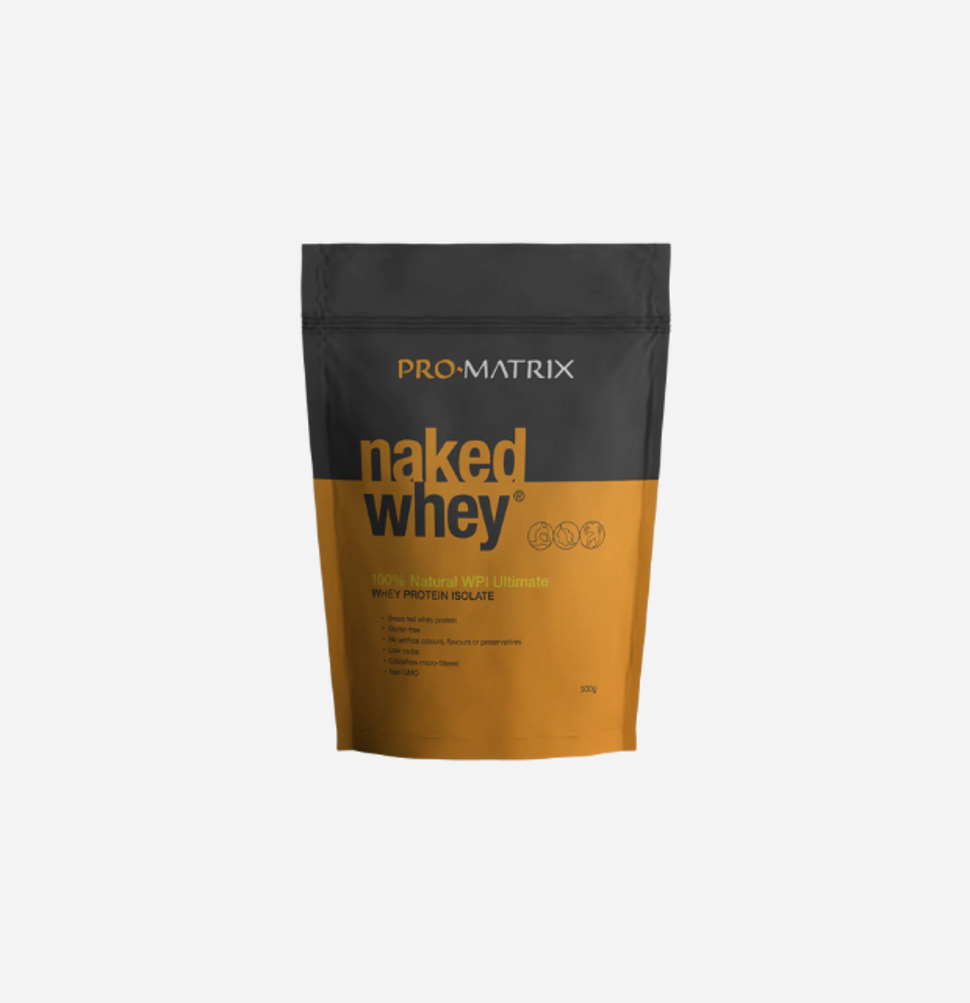 Naked Whey 100% Natural WPI Unflavoured 500g by Pro-Matrix