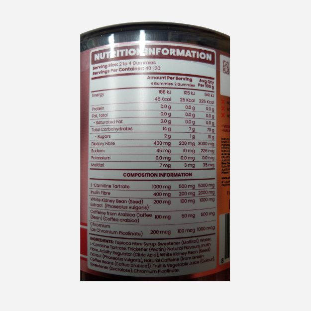 Oxyshred Gummies 20 / 40 Serves by EHP Labs