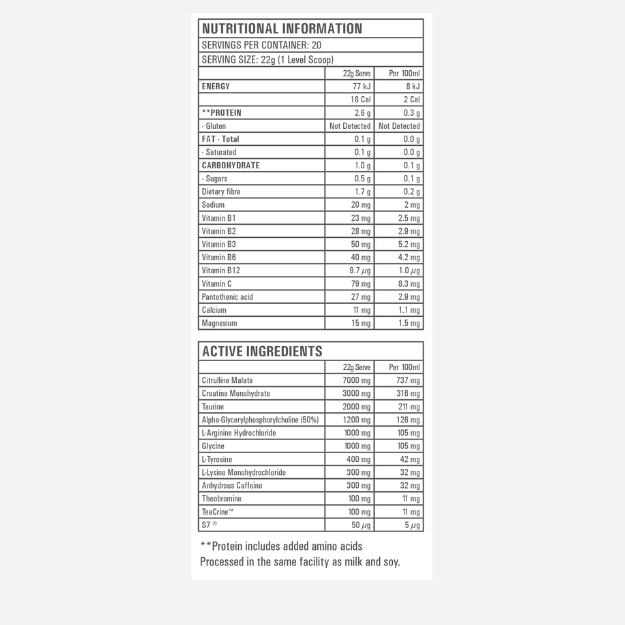 Psyched 4.0 20 Serves by Gen-Tec