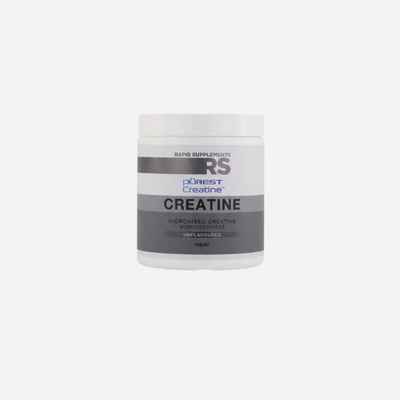 Purest Creatine Monohydrate Unflavoured 250g by Rapid Supplements