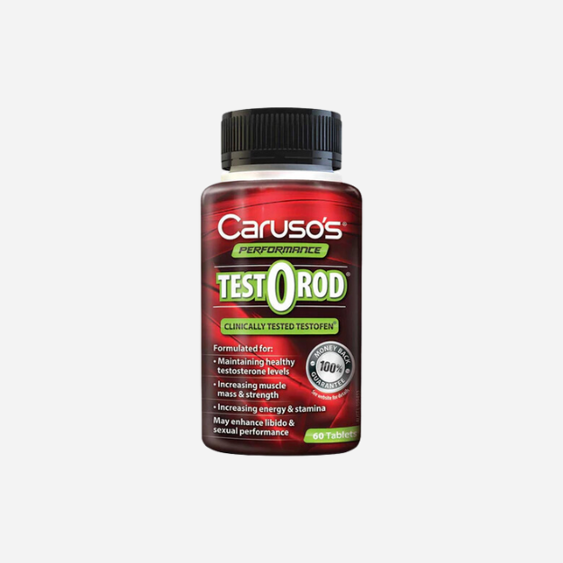 Testorod 60 Tablets by Caruso's Natural Health – Supplement Mania