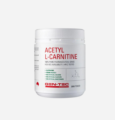 Acetyl L-Carnitine 200g by Gen-Tec