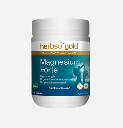 Magnesium Forte 120 Tablets by Herbs of Gold