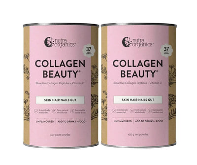 Collagen Beauty 2X450g by Nutra Organics Twin Pack