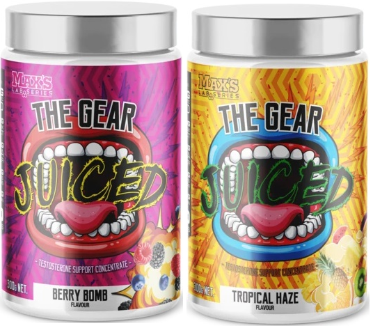 The Gear Juiced 2x30 Serves by Max's Twin pack